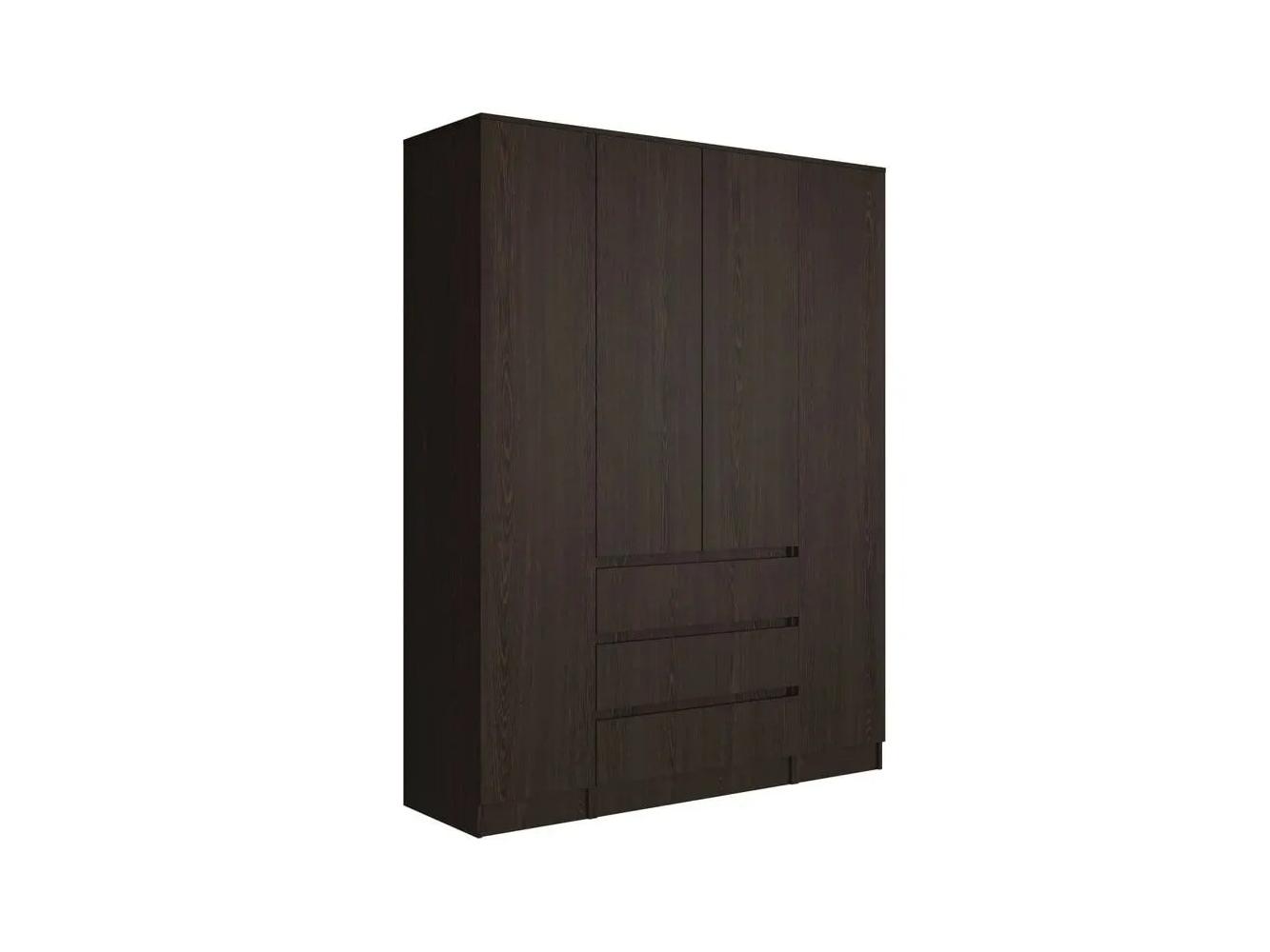 Распашной шкаф Мальм 315 brown ИКЕА (IKEA) изображение товара
