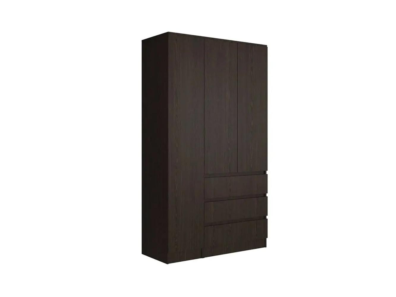 Распашной шкаф Мальм 314 brown ИКЕА (IKEA) изображение товара