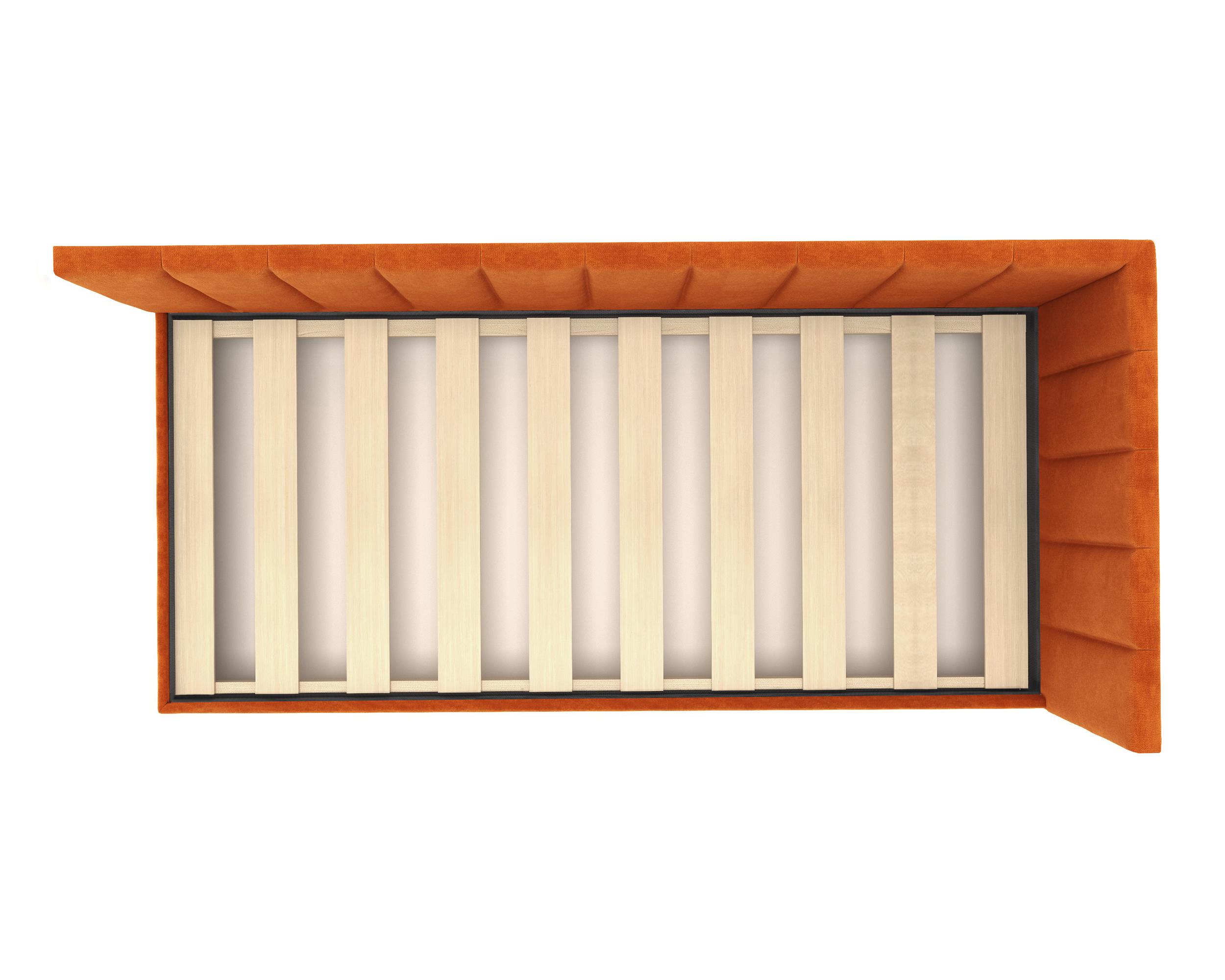 Детская кровать Равенна Угол В оранжевая изображение товара