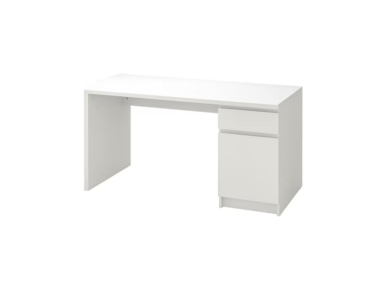 Письменный стол Мальм 413 white ИКЕА (IKEA) изображение товара