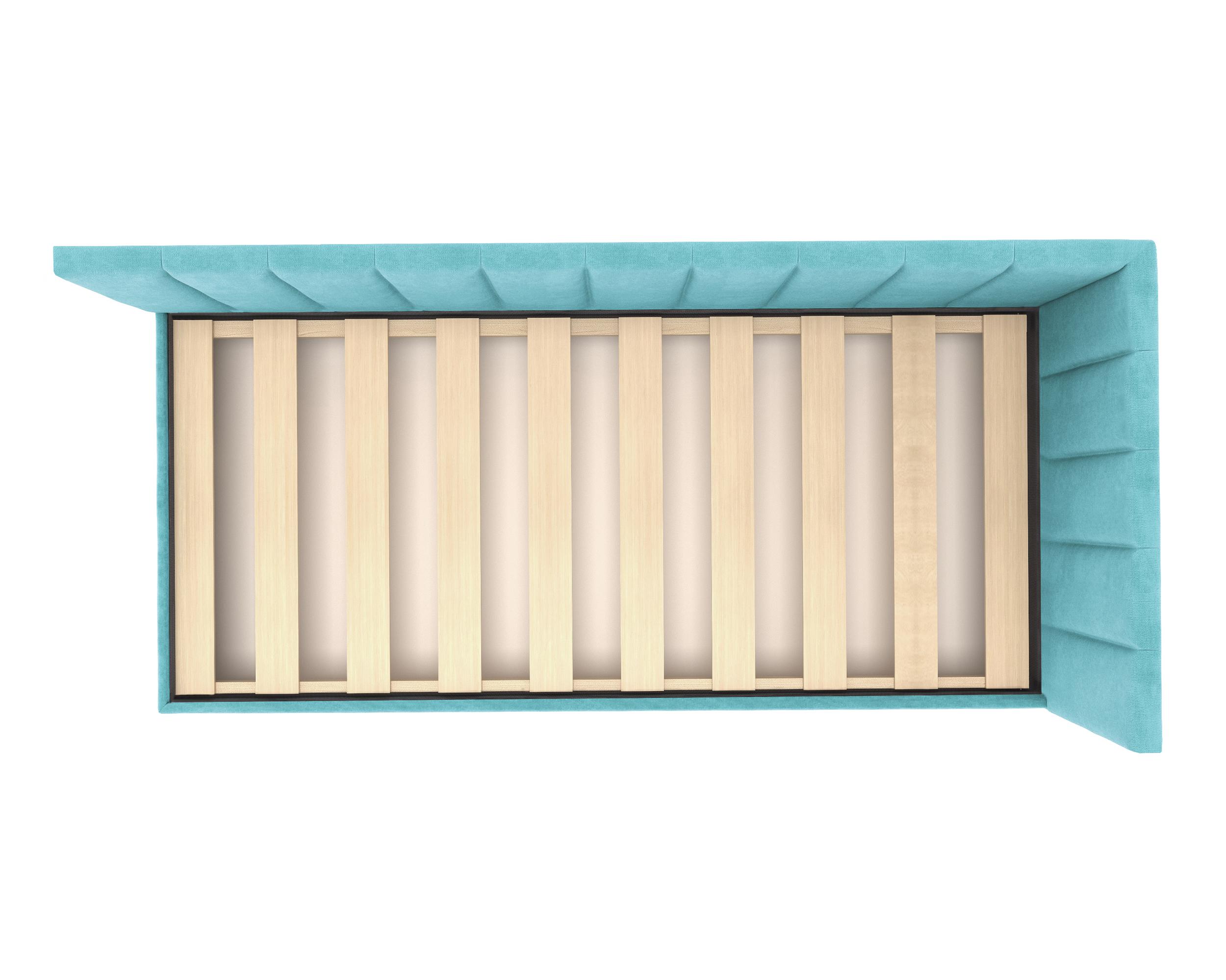Детская кровать Равенна Угол В голубая изображение товара