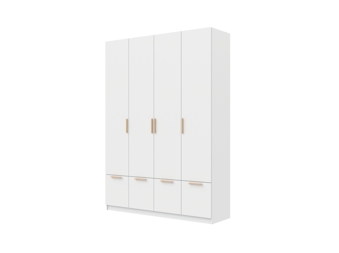 Распашной шкаф Пакс Рейнсвол 110 Эко white ИКЕА (IKEA) изображение товара