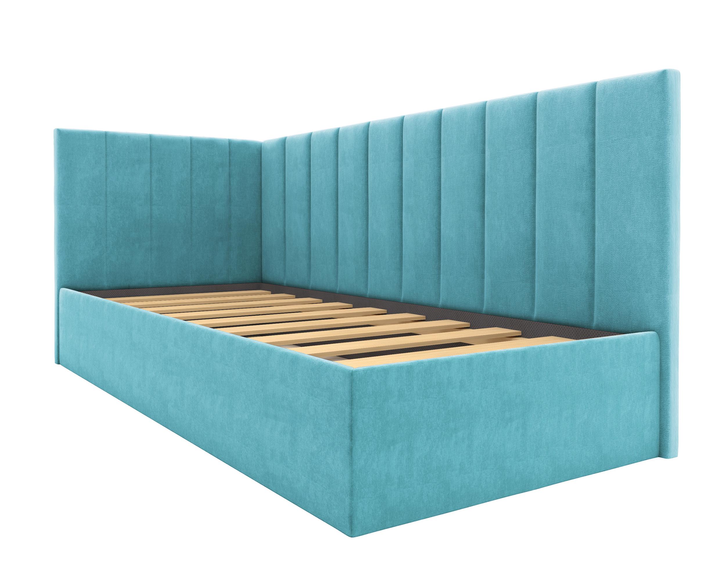 Детская кровать Равенна Угол А голубая изображение товара