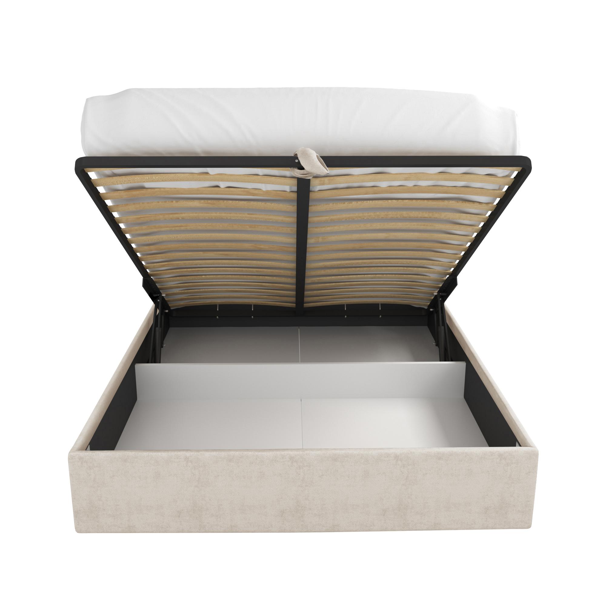 Кровать Липси бежевая 90х200 изображение товара