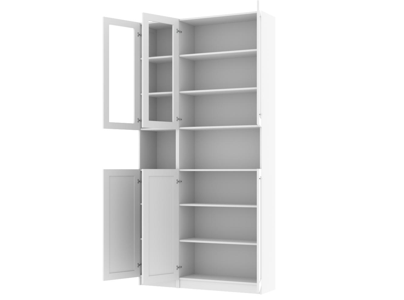 Книжный шкаф Билли 337 white ИКЕА (IKEA) изображение товара