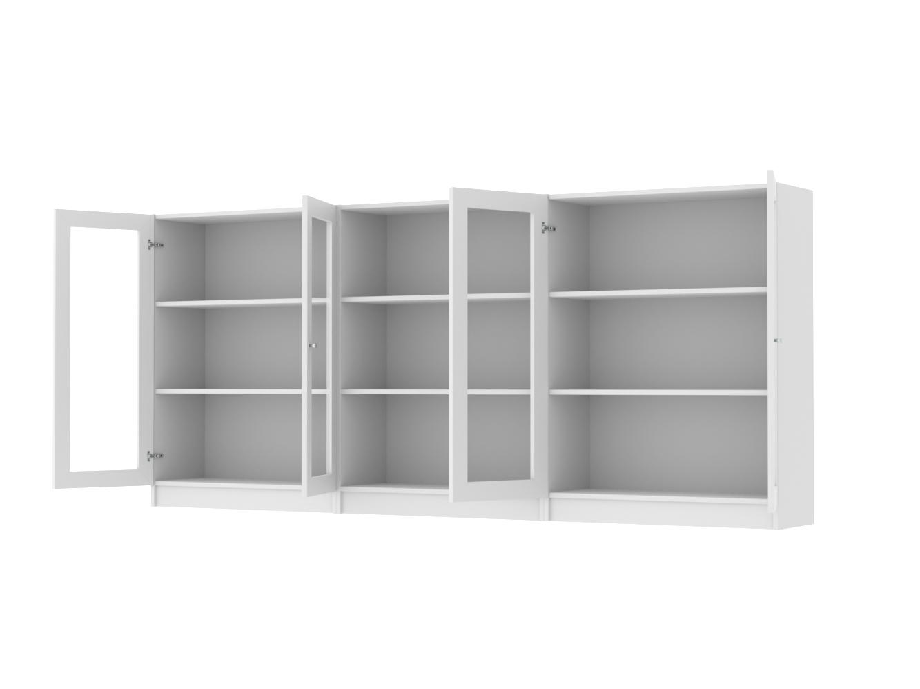 Книжный шкаф Билли 417 white ИКЕА (IKEA) изображение товара