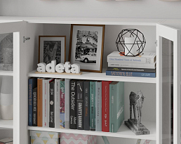 Изображение товара Книжный шкаф Билли 327 white ИКЕА (IKEA) на сайте adeta.ru