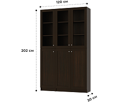 Изображение товара Книжный шкаф Билли 339 brown desire ИКЕА (IKEA) на сайте adeta.ru