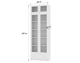 Изображение товара Книжный шкаф Билли 322 white ИКЕА (IKEA) на сайте adeta.ru