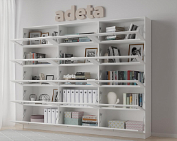 Изображение товара Книжный шкаф Билли 373 white ИКЕА (IKEA) на сайте adeta.ru