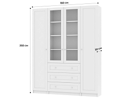 Изображение товара Книжный шкаф Билли 361 white ИКЕА (IKEA) на сайте adeta.ru