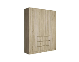 Изображение товара Распашной шкаф Мальм 315 oak ИКЕА (IKEA) на сайте adeta.ru