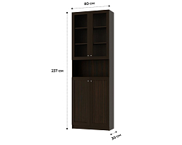 Изображение товара Книжный шкаф Билли 333 brown ИКЕА (IKEA) на сайте adeta.ru