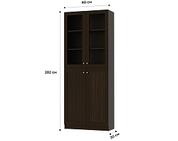Изображение товара Книжный шкаф Билли 334 brown ИКЕА (IKEA) на сайте adeta.ru