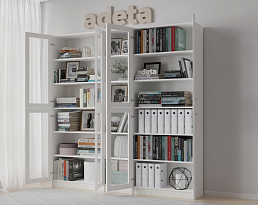 Изображение товара Книжный шкаф Билли 346 white ИКЕА (IKEA) на сайте adeta.ru