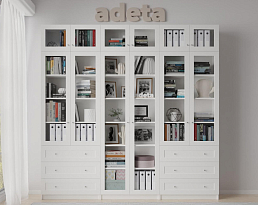 Изображение товара Книжный шкаф Билли 370 white ИКЕА (IKEA) на сайте adeta.ru