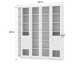 Изображение товара Книжный шкаф Билли 366 white ИКЕА (IKEA) на сайте adeta.ru