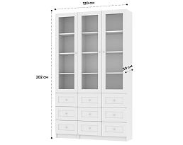 Изображение товара Книжный шкаф Билли 326 white ИКЕА (IKEA) на сайте adeta.ru
