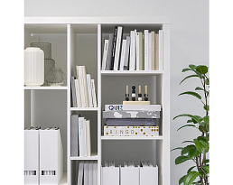 Изображение товара Стеллаж Каллакс 220 white ИКЕА (IKEA) на сайте adeta.ru