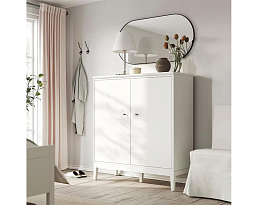 Изображение товара Распашной шкаф Иданас 15 white ИКЕА (IKEA) на сайте adeta.ru
