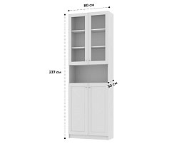 Изображение товара Книжный шкаф Билли 333 white ИКЕА (IKEA) на сайте adeta.ru